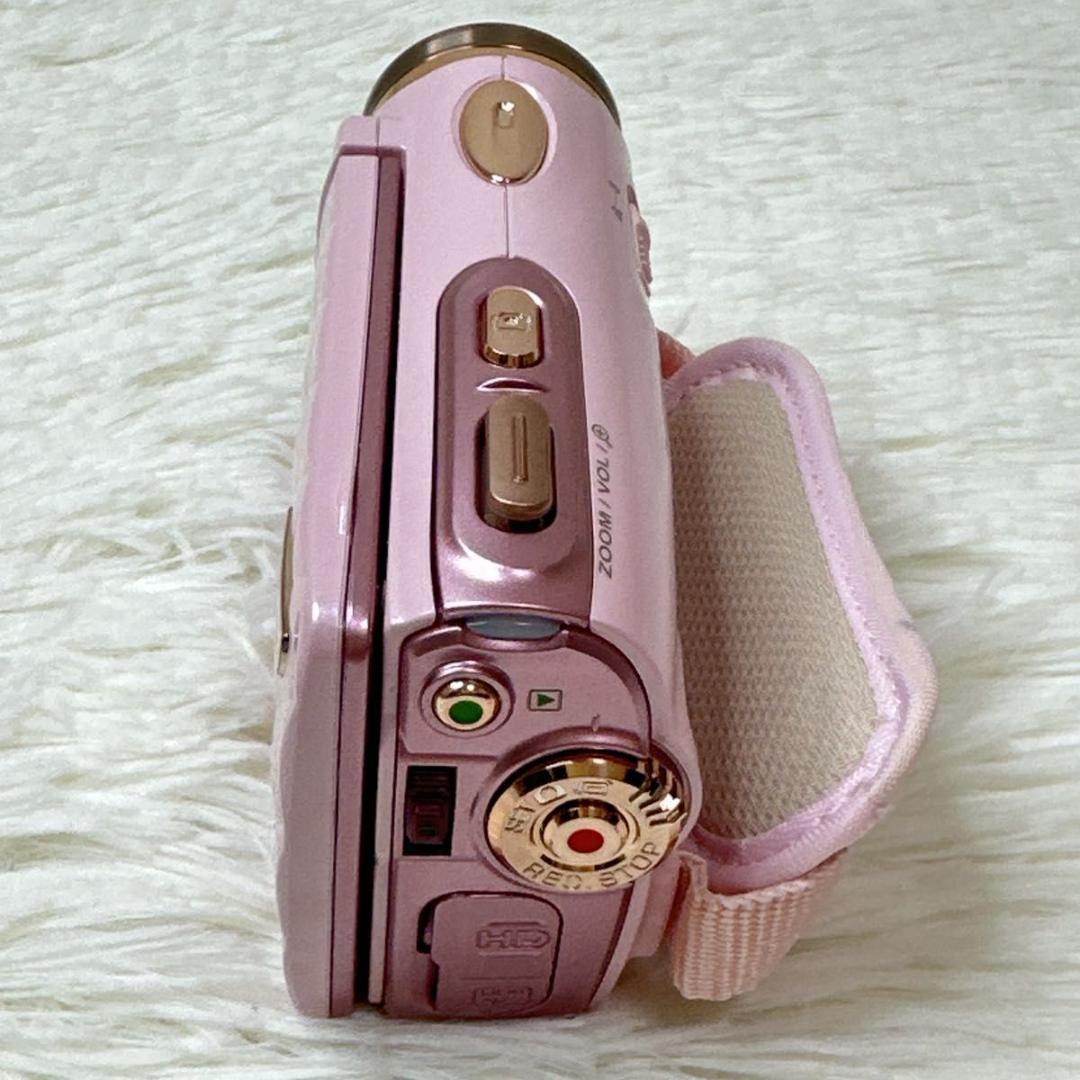 SDカード付 ピンク GAUDI デジタルビデオカメラ GREEN HOUSE