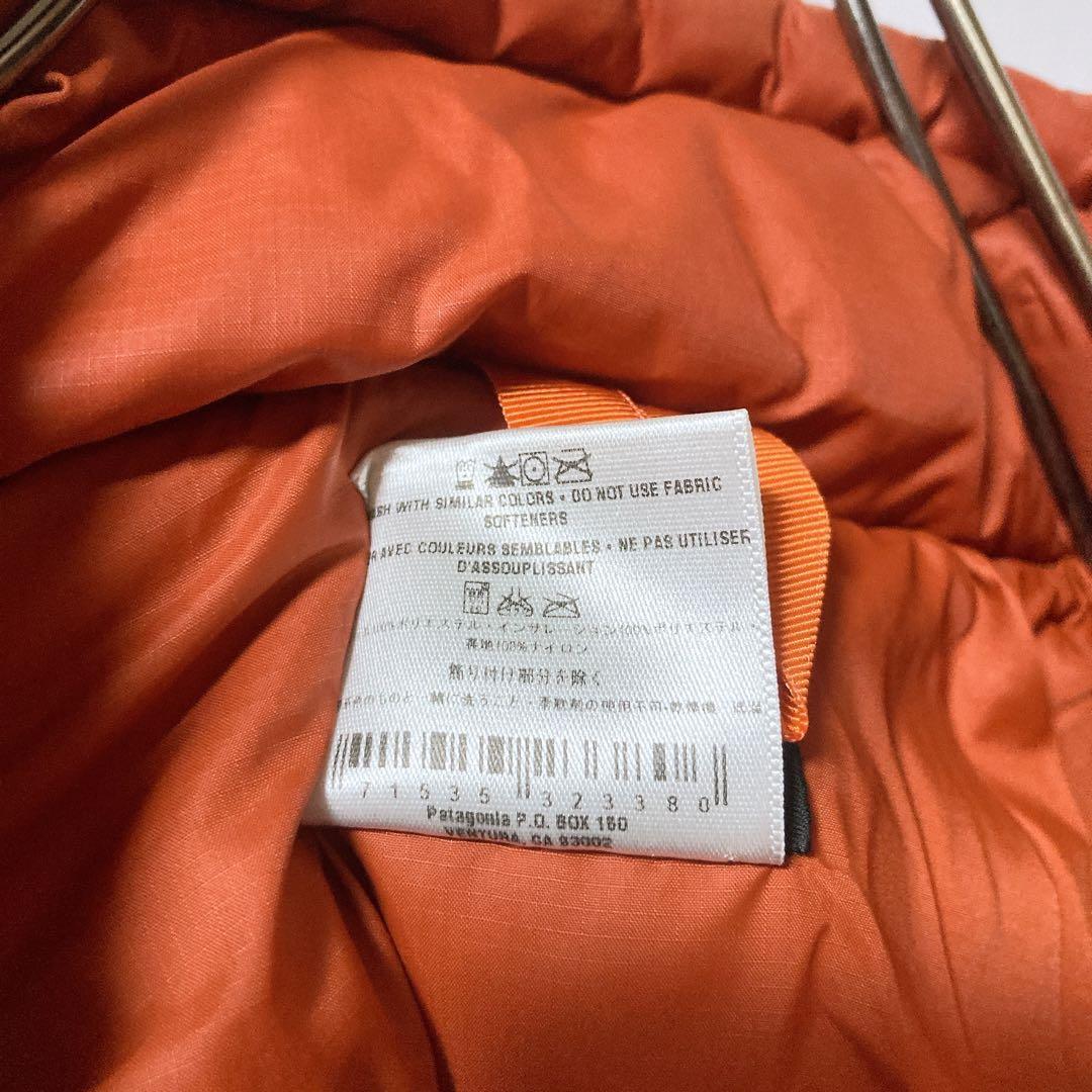 レア 2000s パタゴニア パフジャケット 中綿 オレンジ