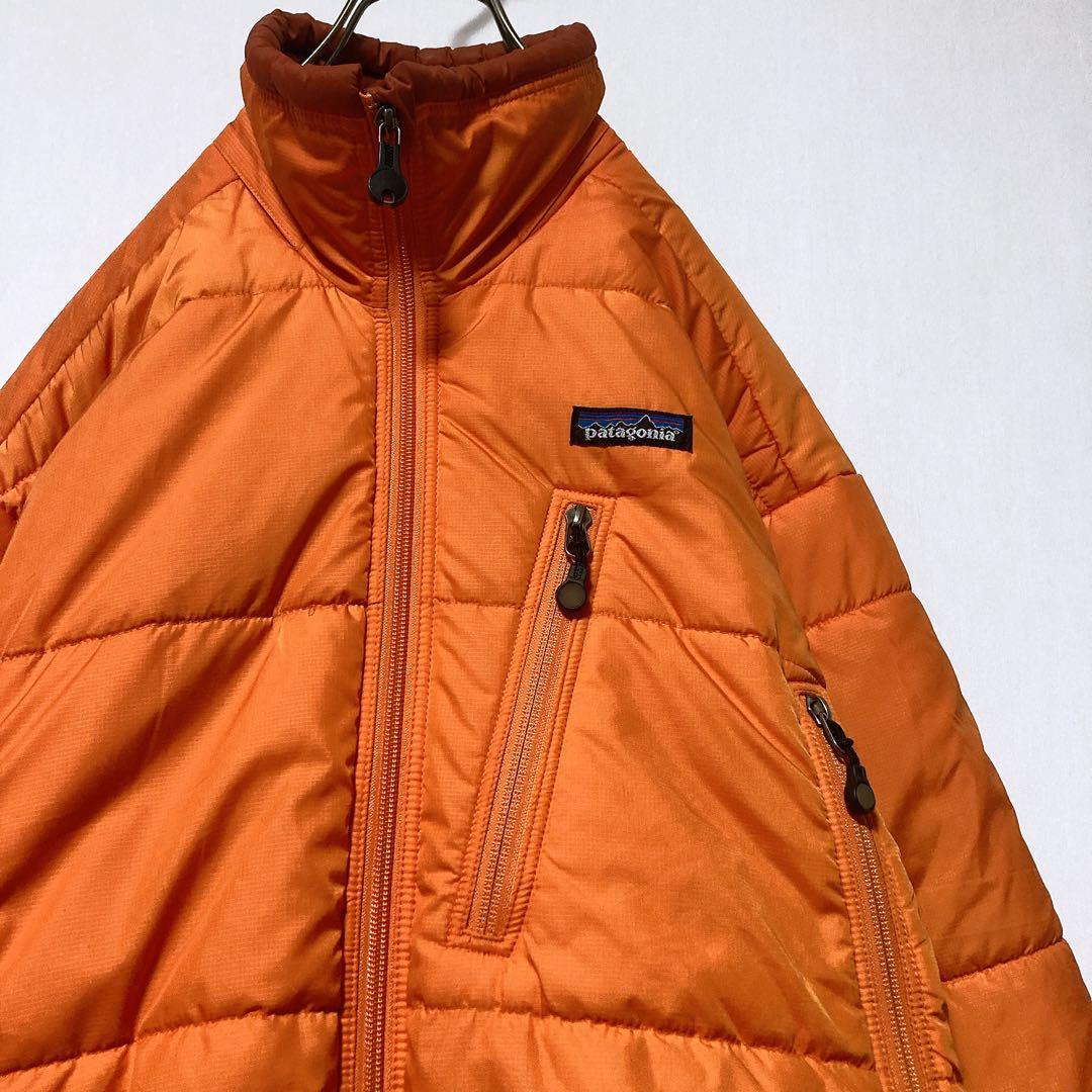 レア 2000s パタゴニア パフジャケット 中綿 オレンジ