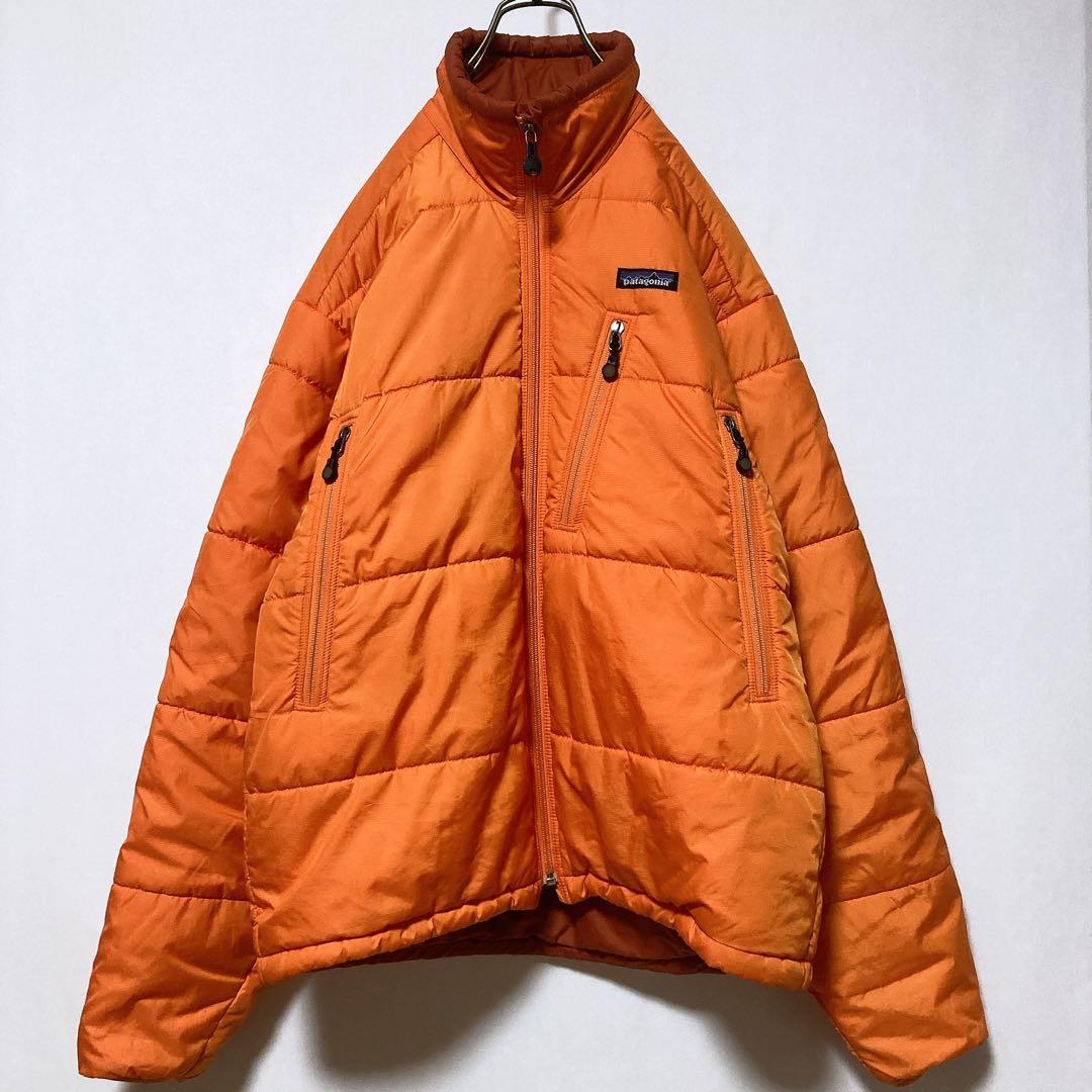 レア 2000s パタゴニア パフジャケット 中綿 オレンジ