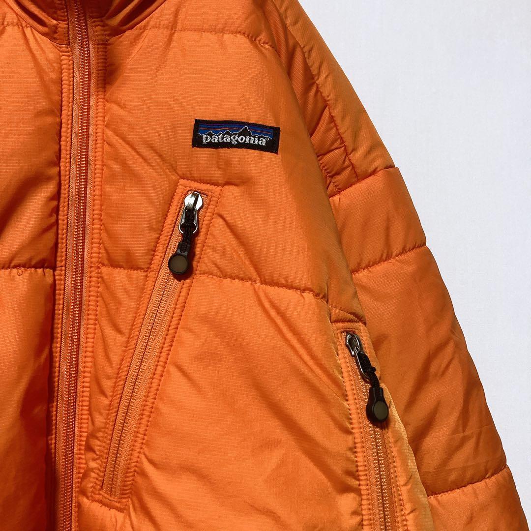 レア 2000s パタゴニア パフジャケット 中綿 オレンジ