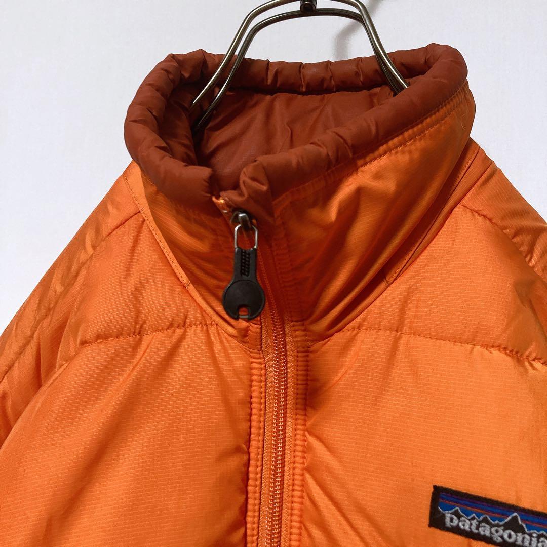 レア 2000s パタゴニア パフジャケット 中綿 オレンジ
