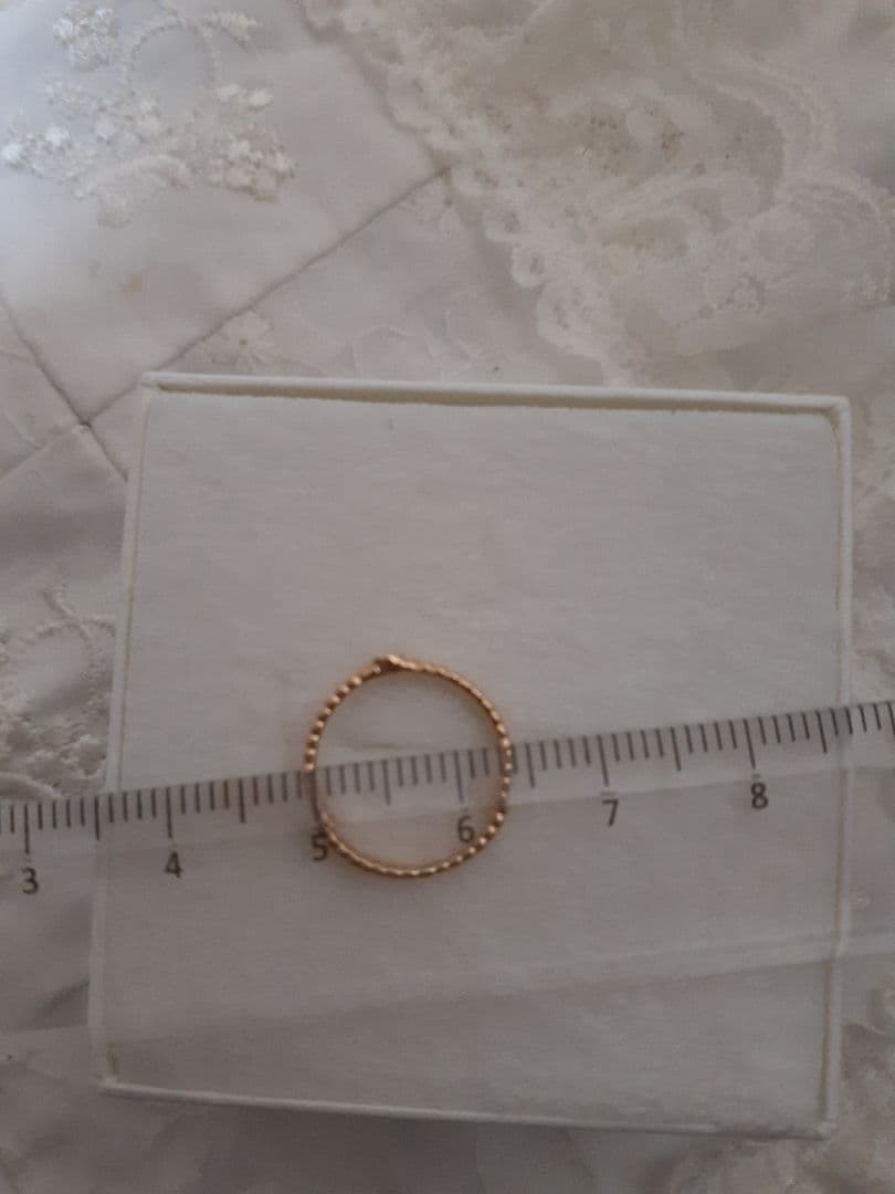 ゆうですので他の方は購入不可でお願いします。K10ダイヤリング