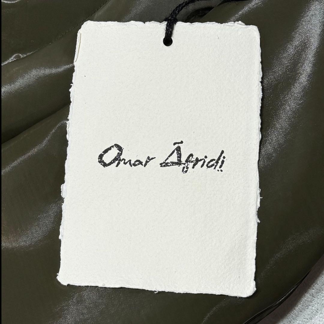 【OMAR AFRIDI】FOAMED LIDIA BAG DEEP GREEN