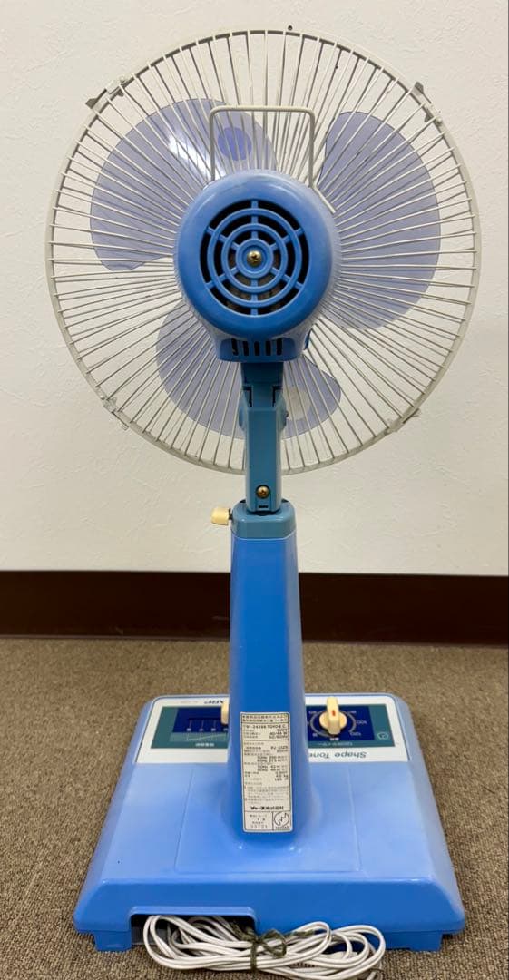 ✨レア✨昭和レトロ 扇風機 SHARP PJ-34ZS ビンテージ伸縮レバー付②