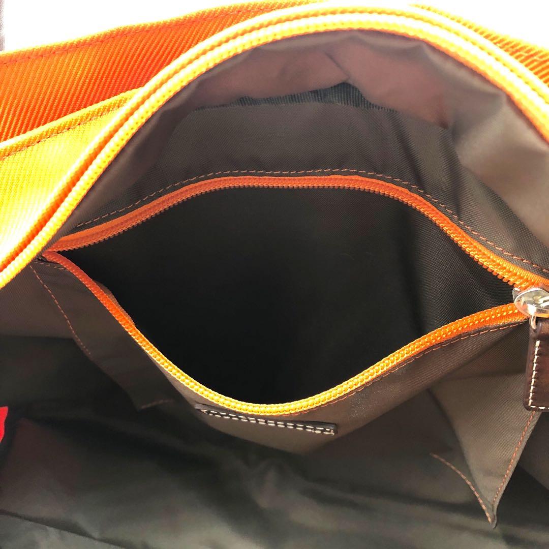 美品 SAZABY サザビー 2way ボストンバッグ ショルダーバッグ 鍵付き