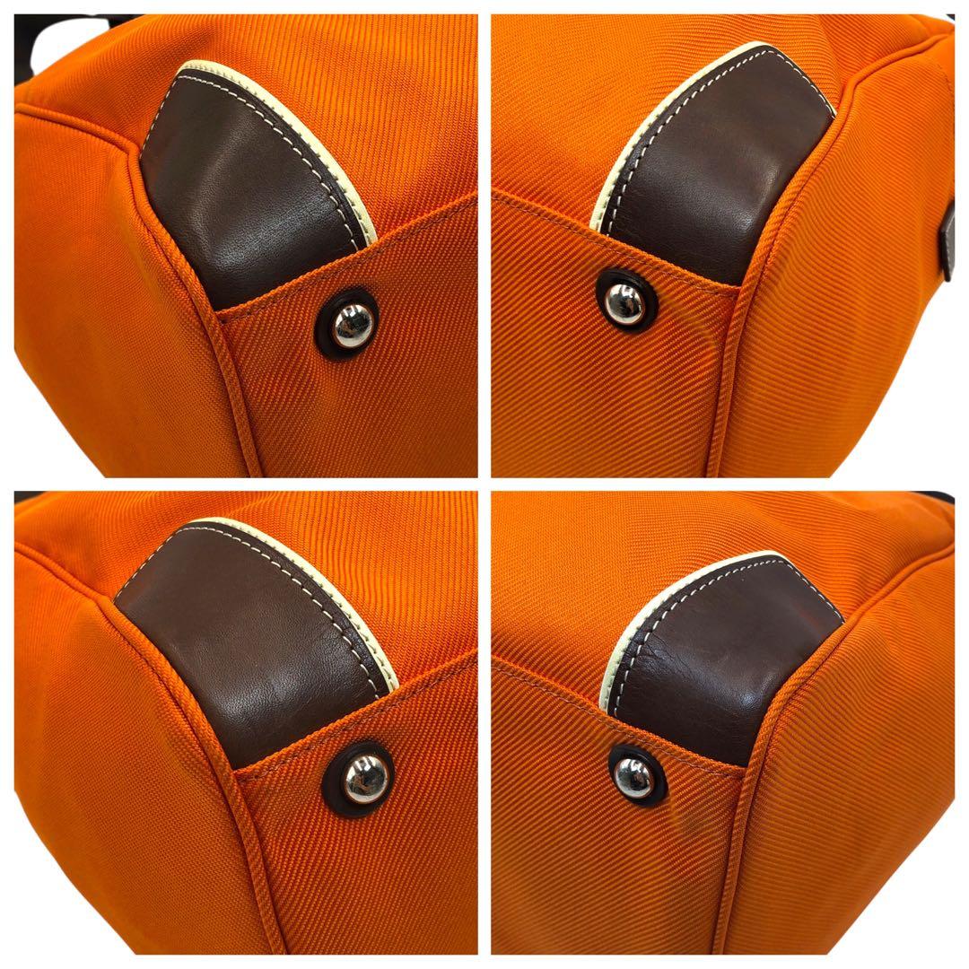 美品 SAZABY サザビー 2way ボストンバッグ ショルダーバッグ 鍵付き