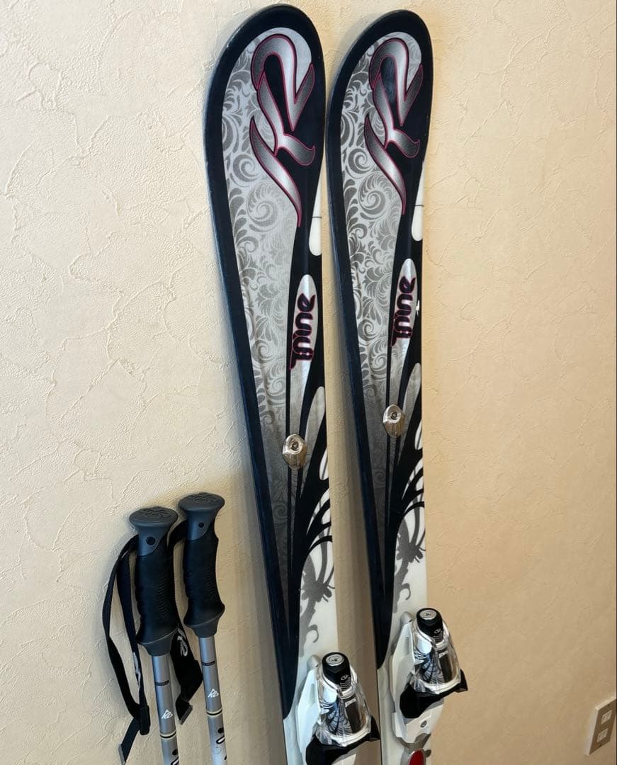 ◾️カービングスキーセット　板149㎝　ブーツ24.5㎝　女性用　レディース用