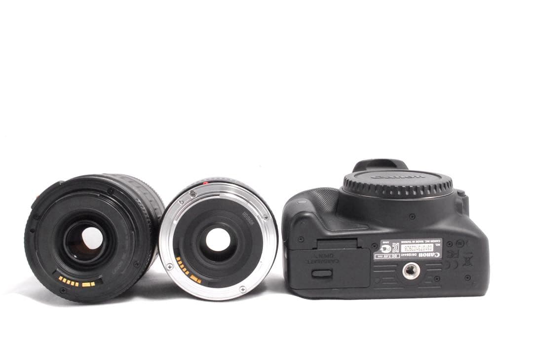 超軽量✨高画質✨Canon Kiss X7✨ダブルレンズ✨デジタル一眼レフカメラ