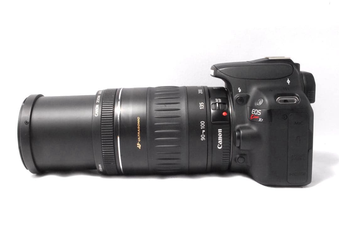 超軽量✨高画質✨Canon Kiss X7✨ダブルレンズ✨デジタル一眼レフカメラ
