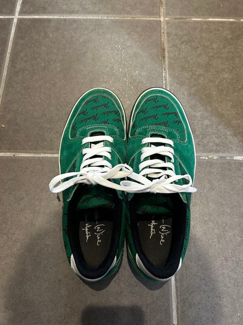 ナンバーナイン フェンダー 柄 ロゴ スニーカー