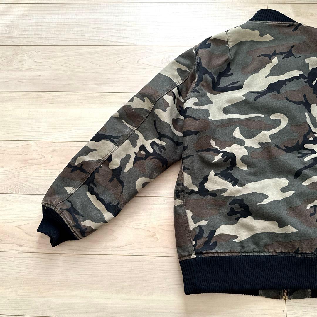 Carhartt カーハート カモフラ ボンバージャケット Ｌ 古着 y2k