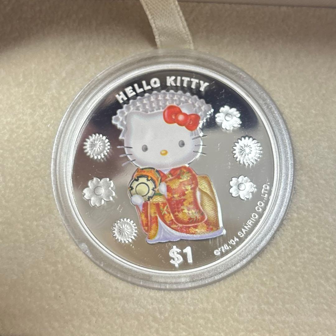 ハローキティ 30周年 記念銀貨