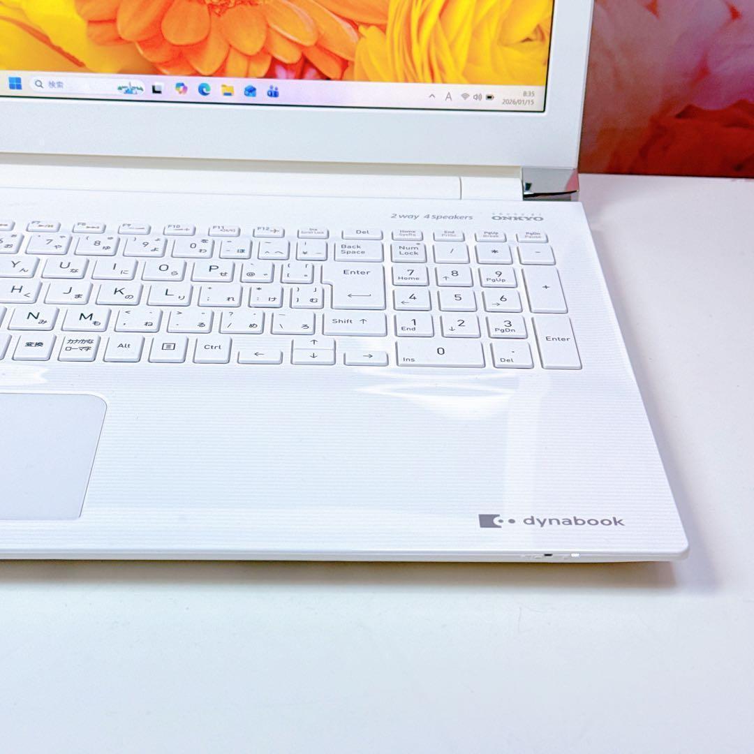 美品✨高速SSDで快適✨windows11 ノートパソコン✨オフィス カメラ