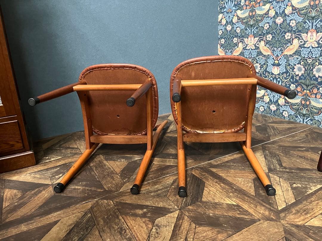 椅子 セット 昭和レトロ 当時物 インテリア ダイニングチェア