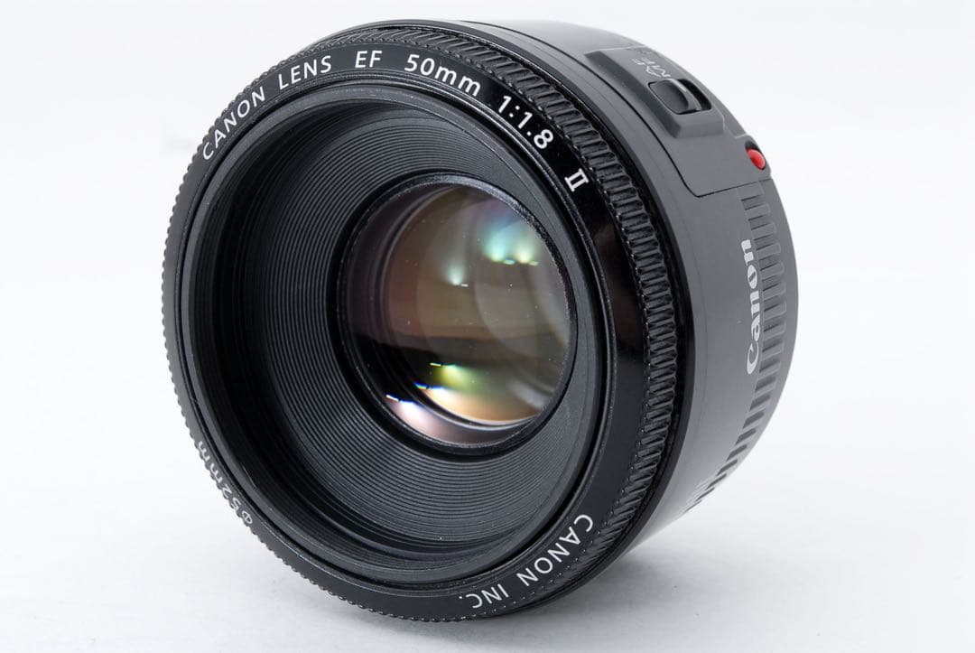美品☆単焦点レンズ☆CanonEF 50mm 1:1.8 Ⅱ☆