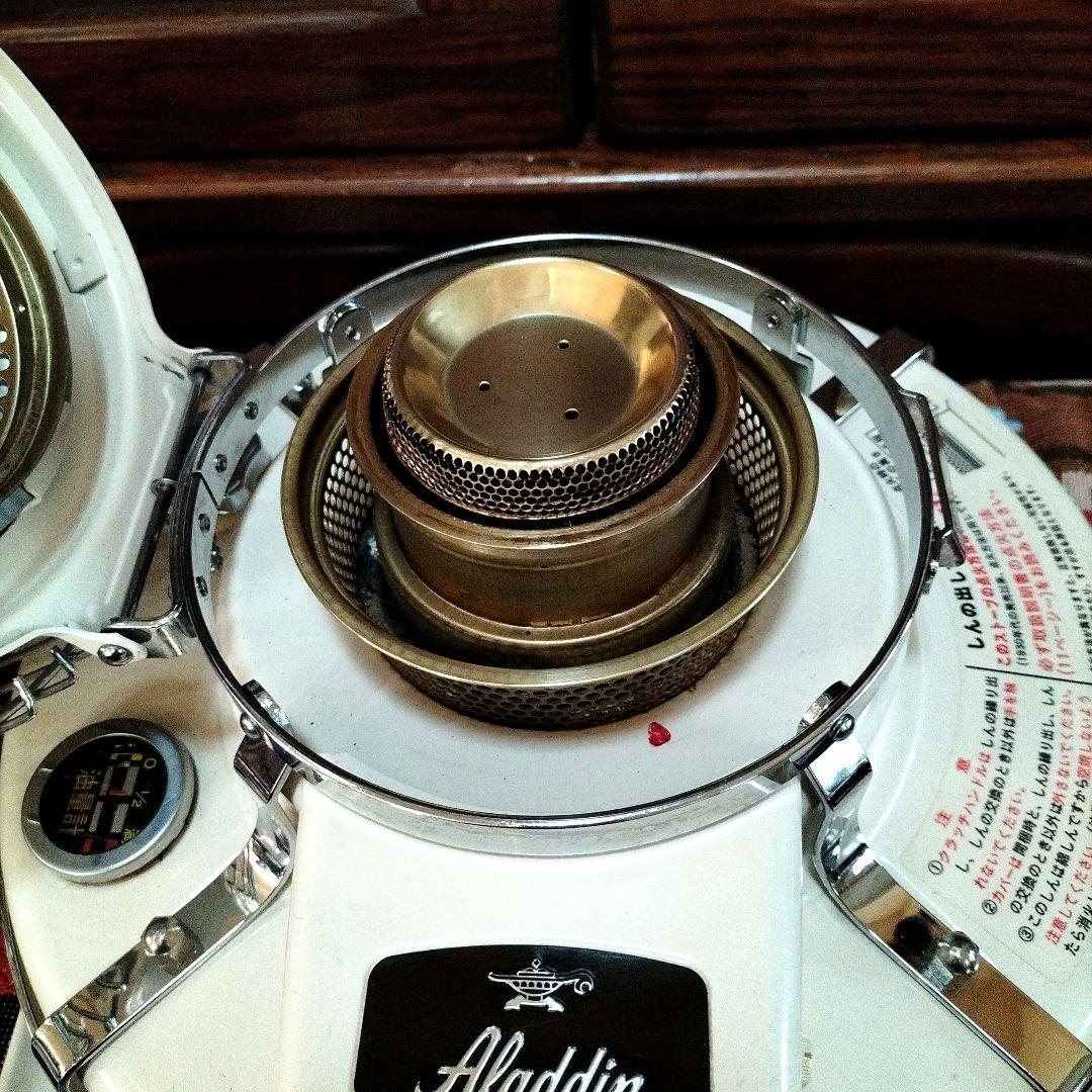 アラジン 芯交換済 メンテナンス済。取扱説明書•クリーナー•保存袋付、39W13