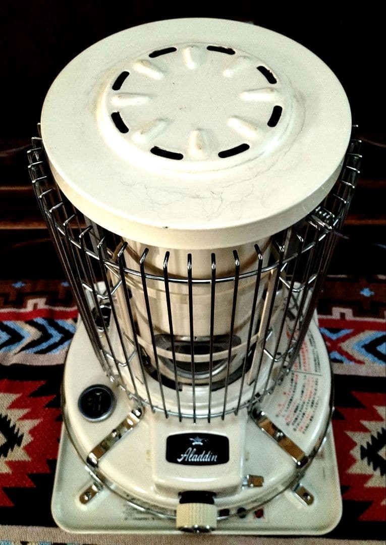 アラジン 芯交換済 メンテナンス済。取扱説明書•クリーナー•保存袋付、39W13