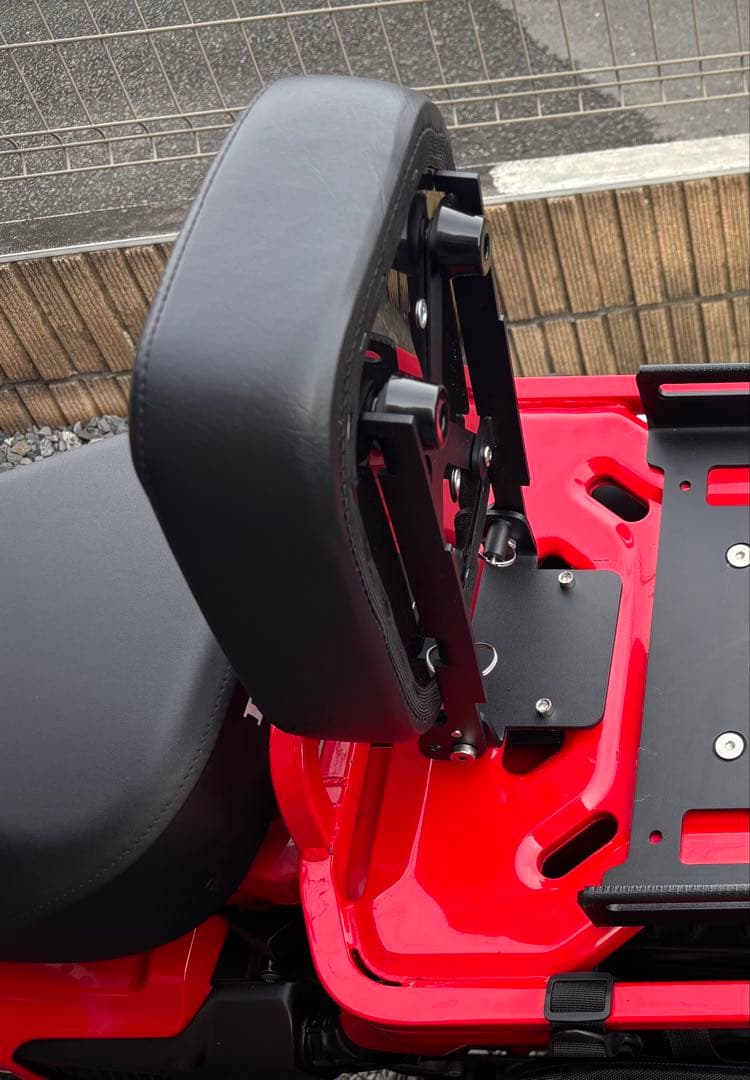 HI-LINE タンデムシート フリップアップ式　ハンターカブ　取り付けのみ