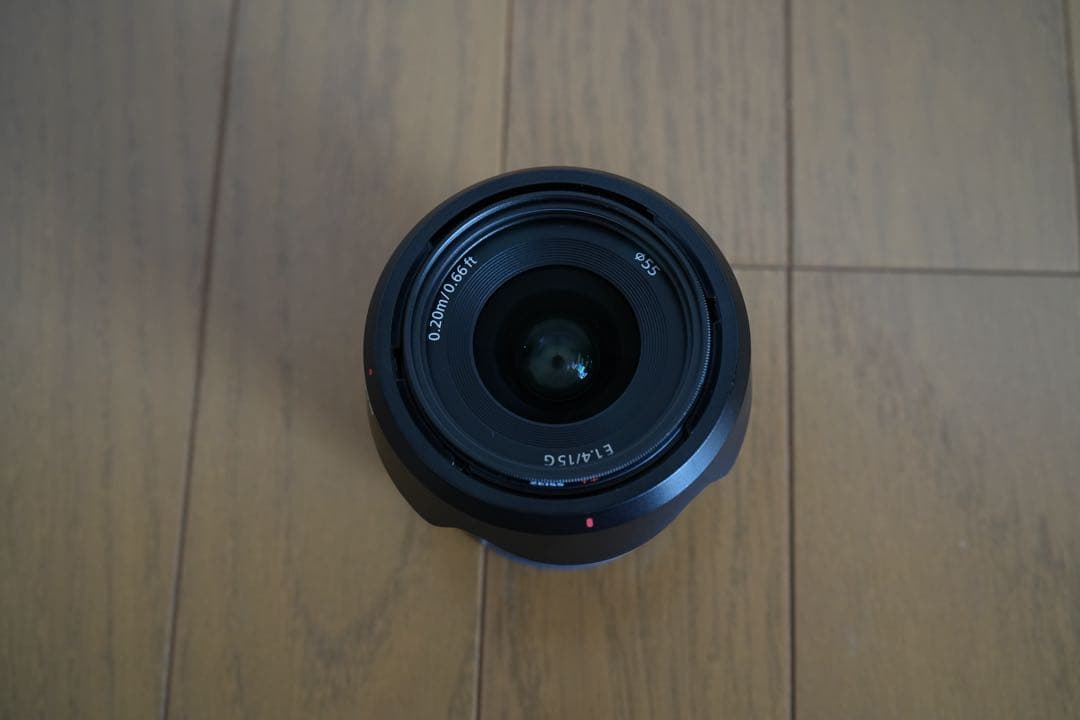 Moo［保護レンズ付き］SONY E 15mm F1.4 G レンズ