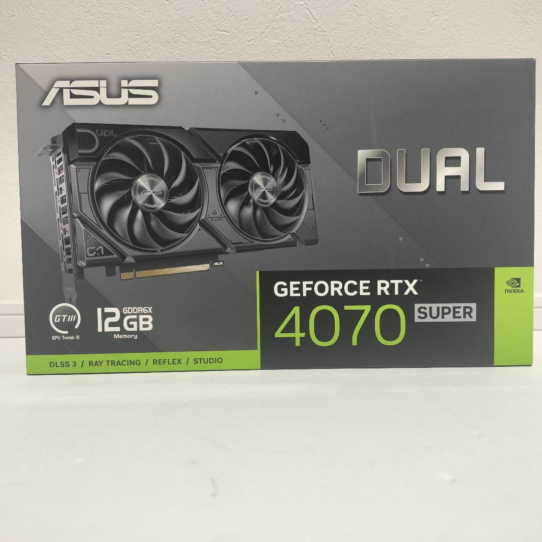 グラフィックボード・グラボ・ビデオカード ASUS DUAL-RTX4070S-12G RTX4070 Super
