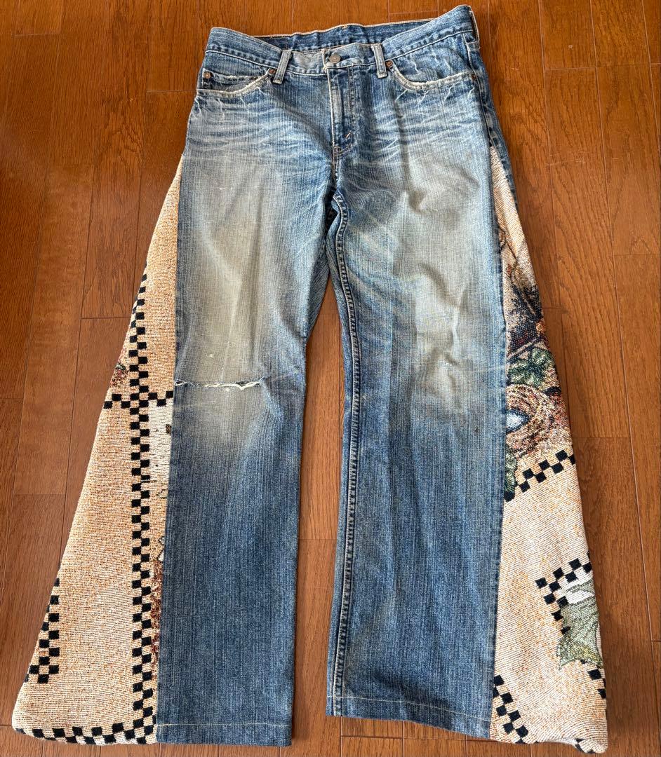 【一点物】リメイクフレアデニム　Levi's