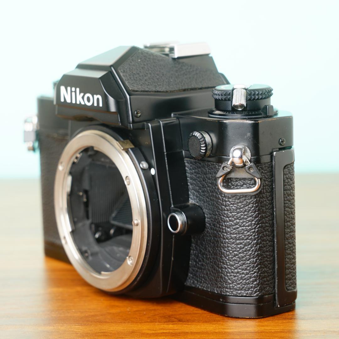 [美品]完動品◎ニコン FM ブラック ボディ フィルムカメラ 防湿庫管理 11