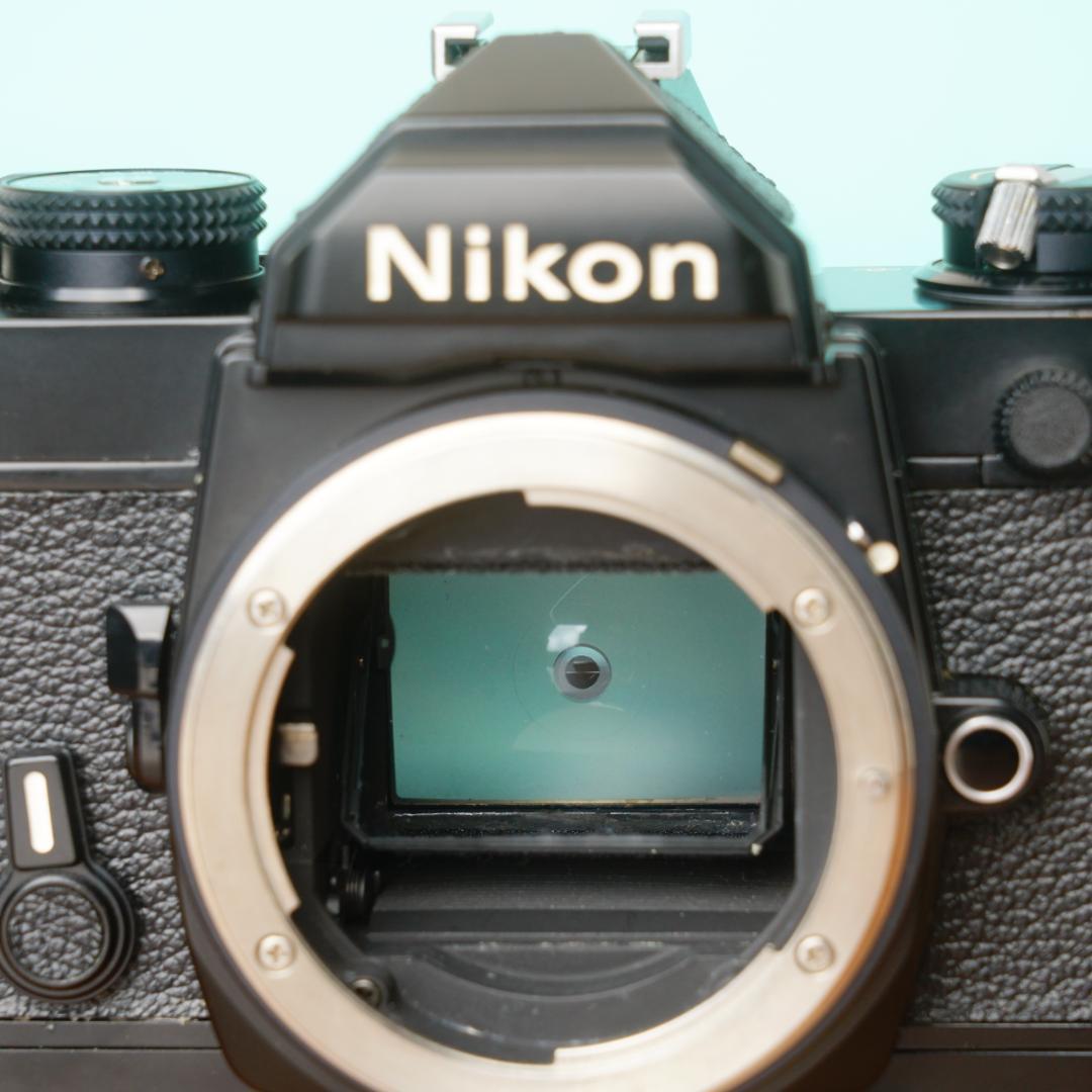 [美品]完動品◎ニコン FM ブラック ボディ フィルムカメラ 防湿庫管理 11