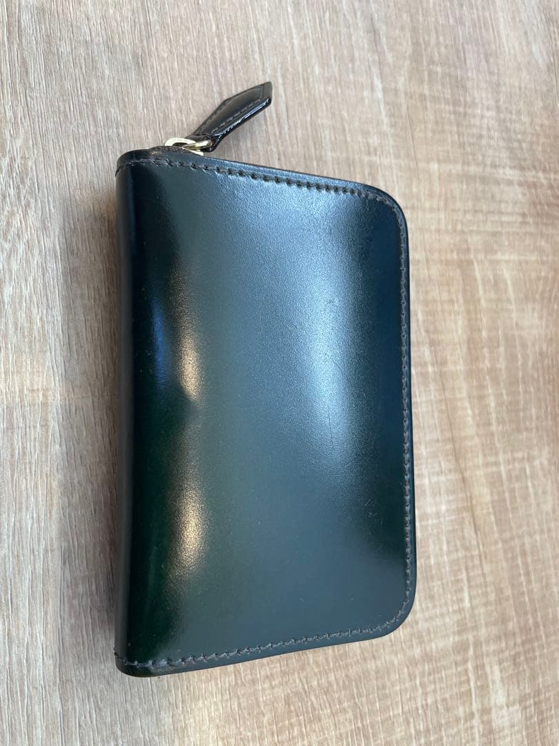LB　COCO MASTER マイスターコードバン　グリーン　小銭入れ