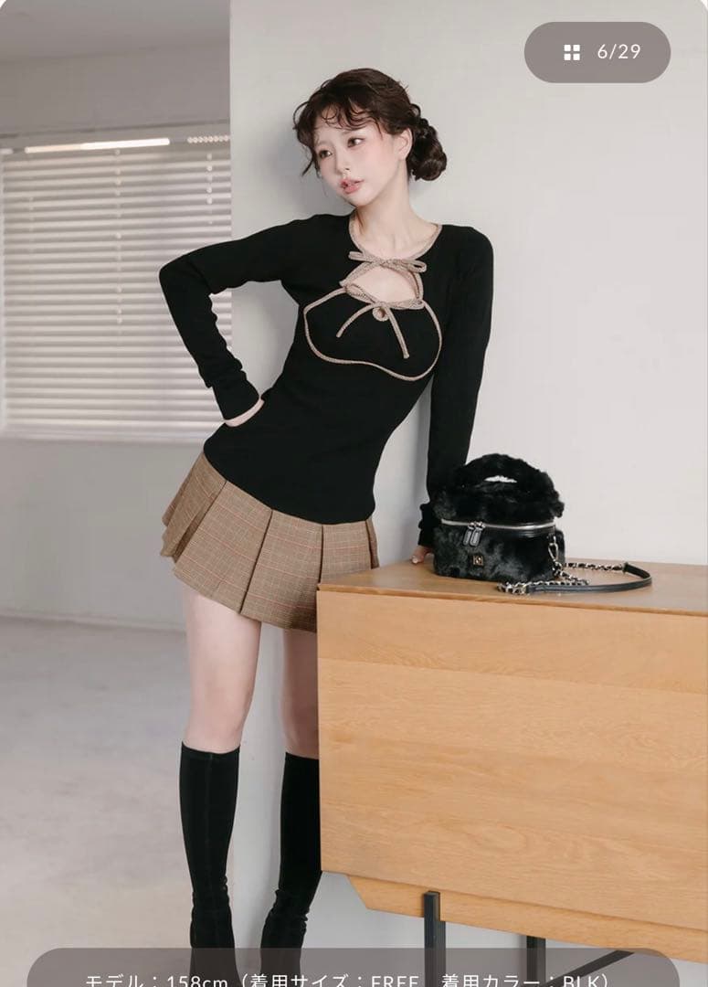 Darich ポイントチェックミニワンピース