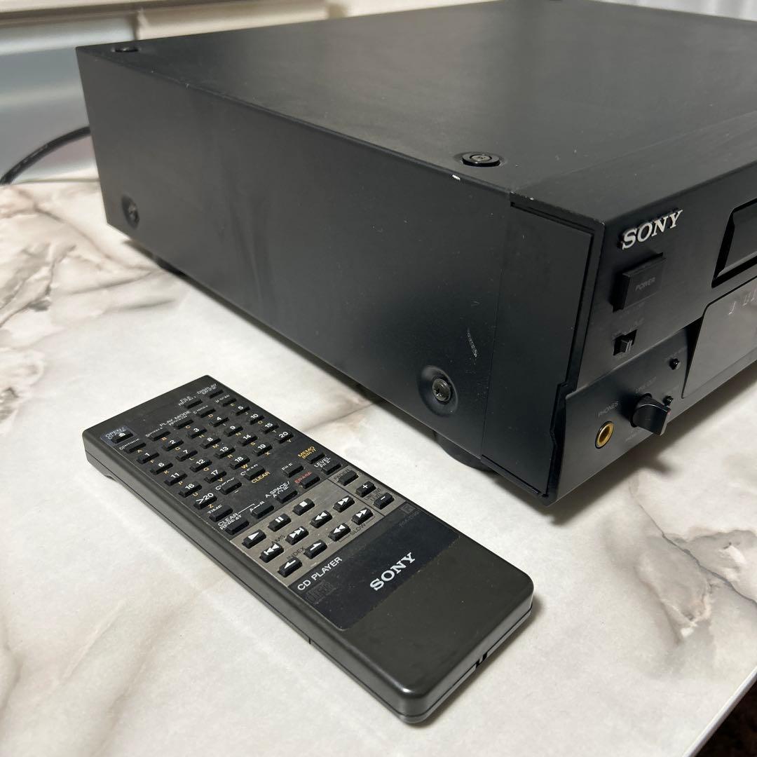 SONY CDプレイヤーCDP-333ESA リモコン付き