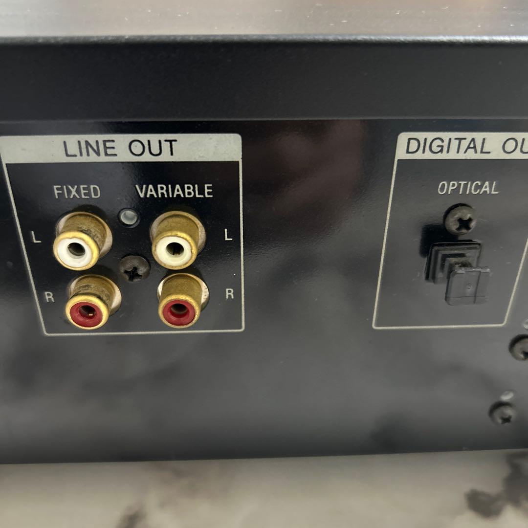 SONY CDプレイヤーCDP-333ESA リモコン付き