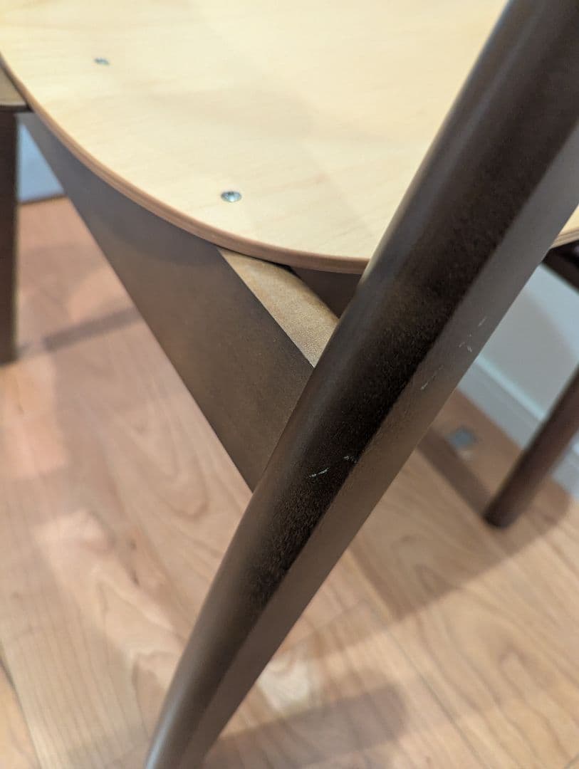 artek　ドムスチェア　スコープ別注ハニー×ウォルナット