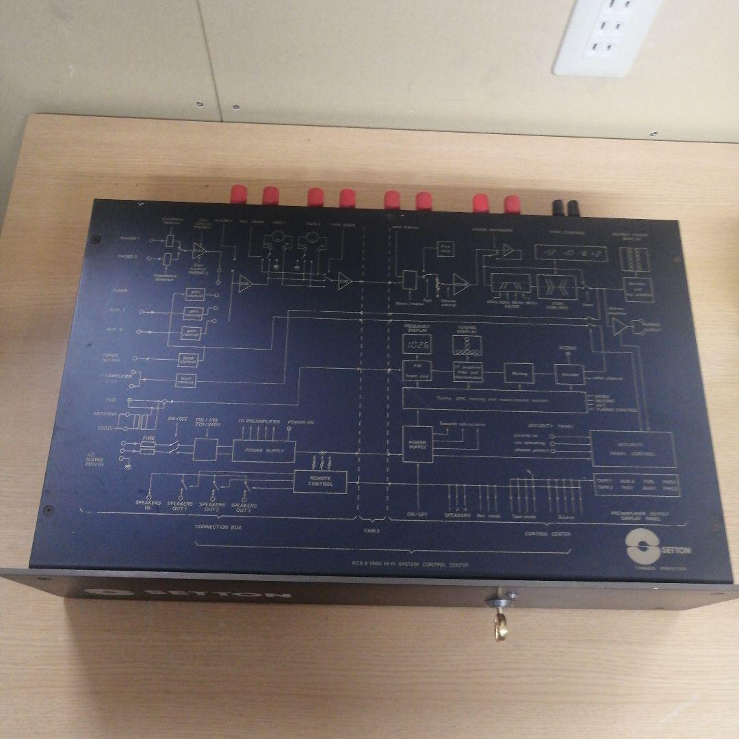 アンプ SETTON RCS.X.1000 HI.FI CONTROL CENTER