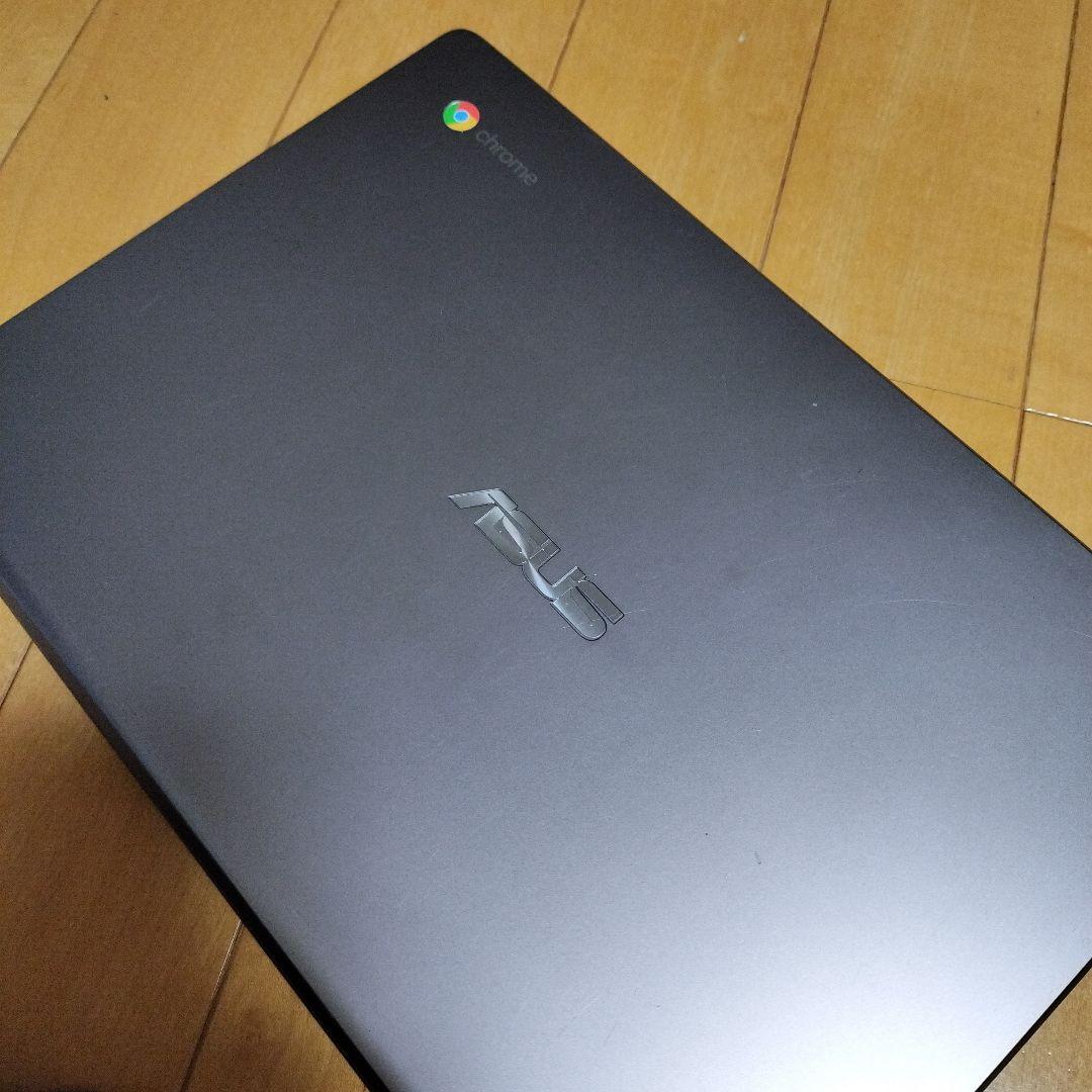 ASUS Chromebook 本体 グレー ACアダプター付き