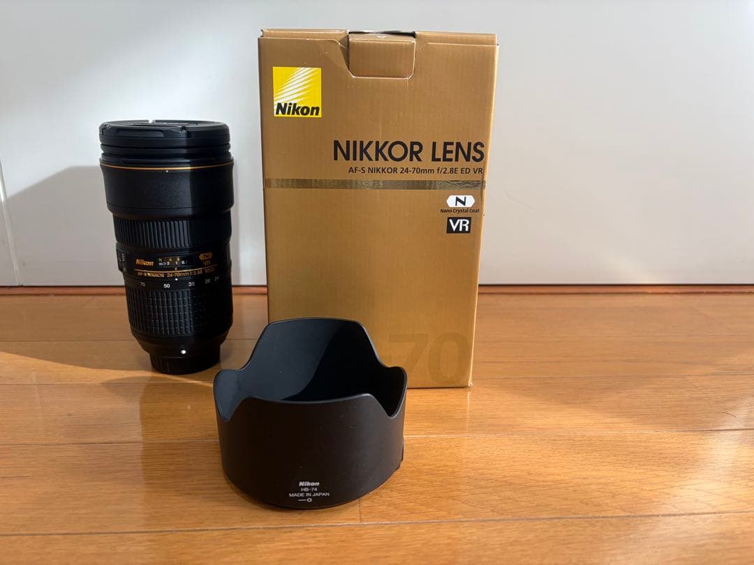 レンズ(ズーム) Nikon AF-S NIKKOR 24-70mm f/2.8E ED VR