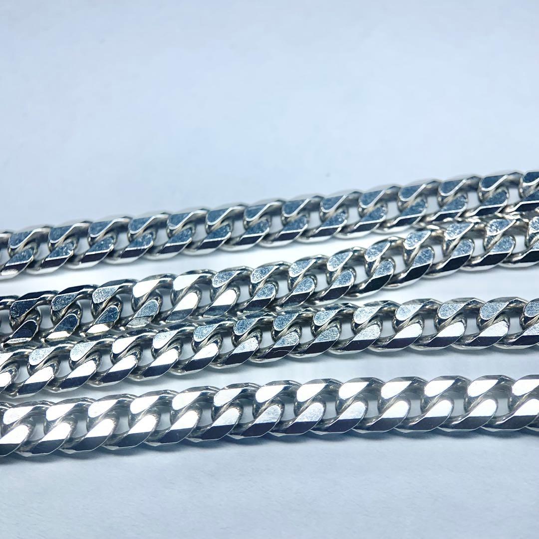 希少 レダシルマ ネックレス 喜平 ダイヤモンド 3粒 0.10 ゲルマニウム