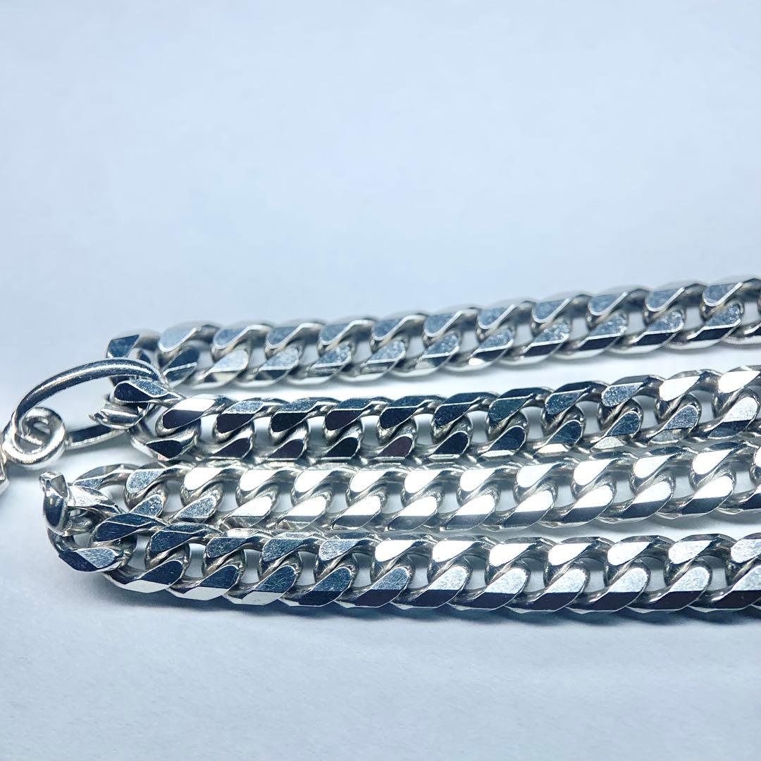 希少 レダシルマ ネックレス 喜平 ダイヤモンド 3粒 0.10 ゲルマニウム