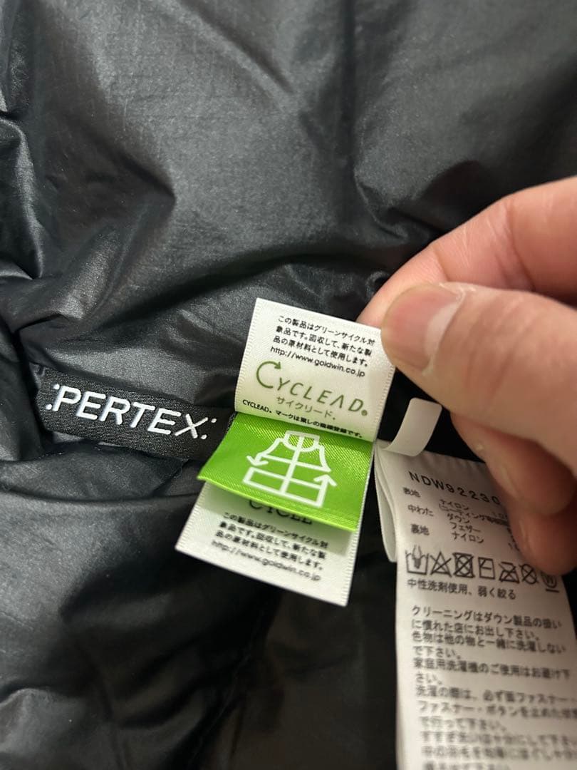 ザノースフェイス ダウン キャンプシエラショートNDW92230 希少S 黒