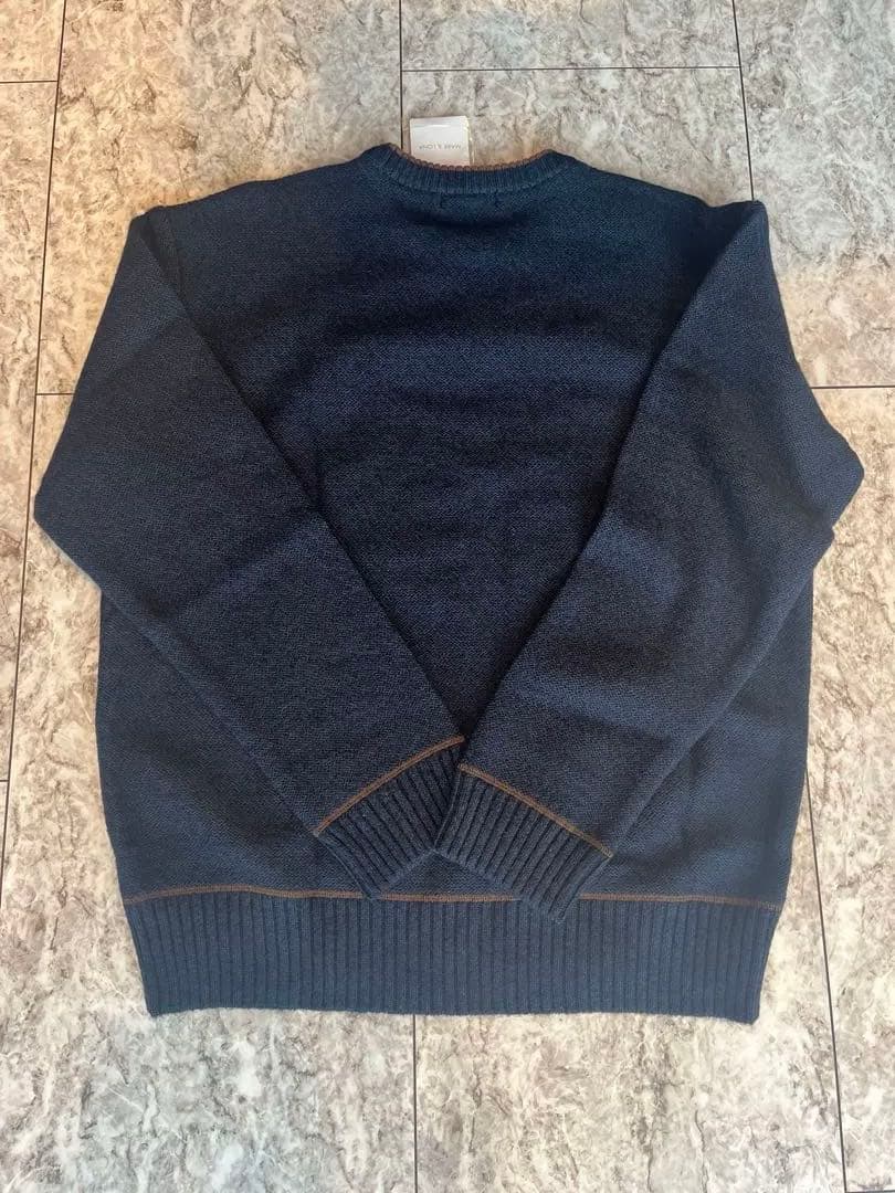 k*i様 MARK&LONAマークアンドロナ カモフラスカルロゴ★裏地付きニット