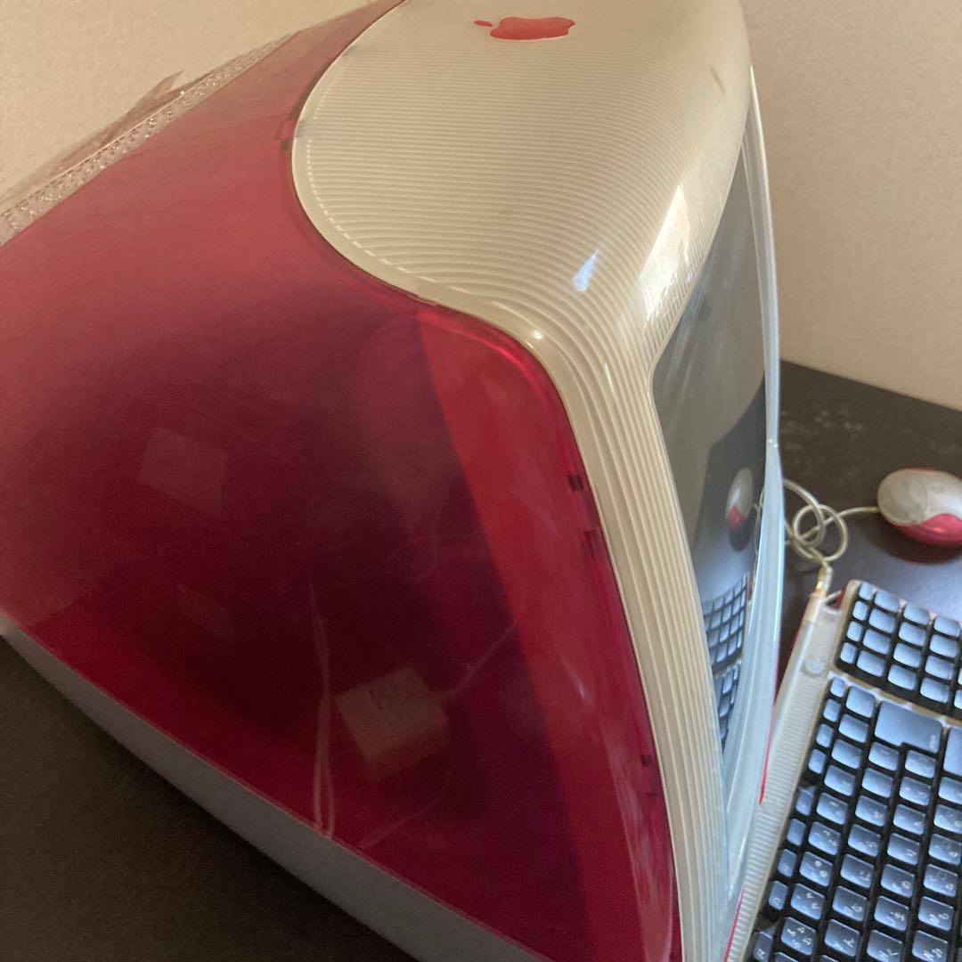 iMac G3 ピンク 本付き
