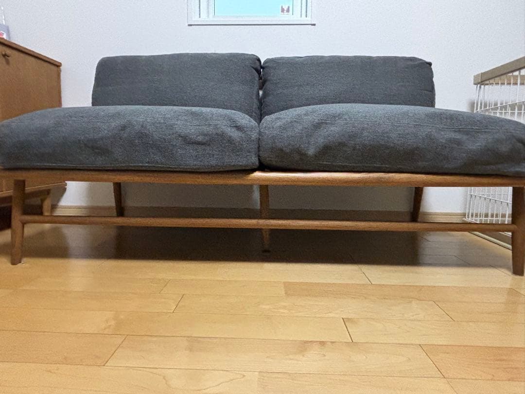 【モモナチュラル】クラウドソファ　CLOUD SOFA 2人掛けソファ