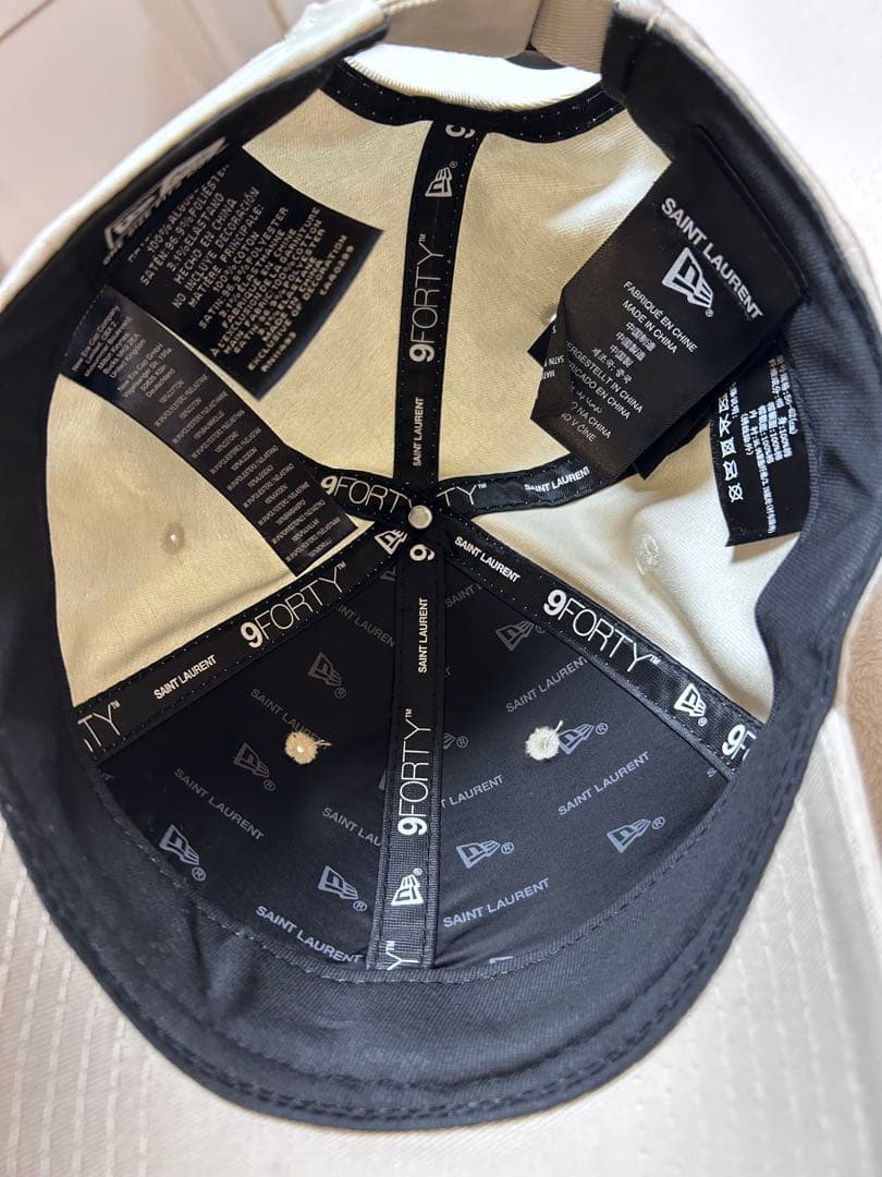 サンローラン ニューエラ キャップ 9FORTY★イヴ・サンローラン
