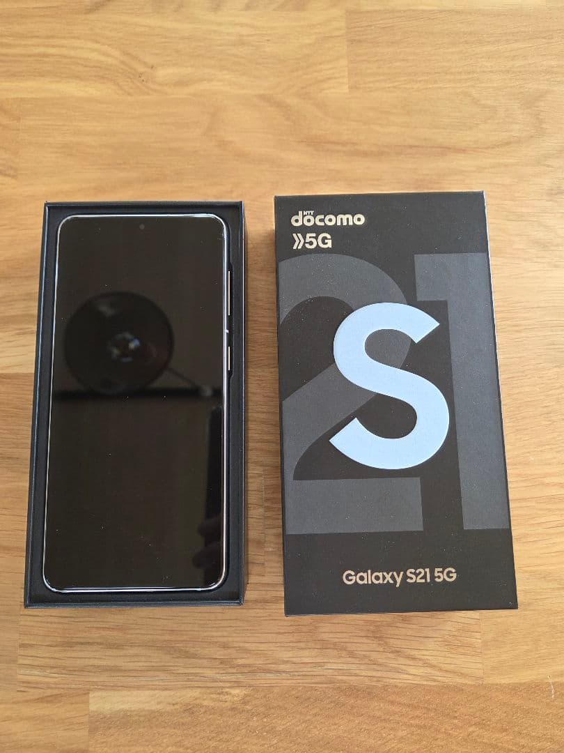 Samsung Galaxy S21 5G ファントムホワイト 箱付き