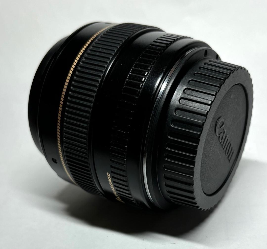 キヤノン EF50mm f1.4　標準レンズ　美的動作品(ref# 4109)