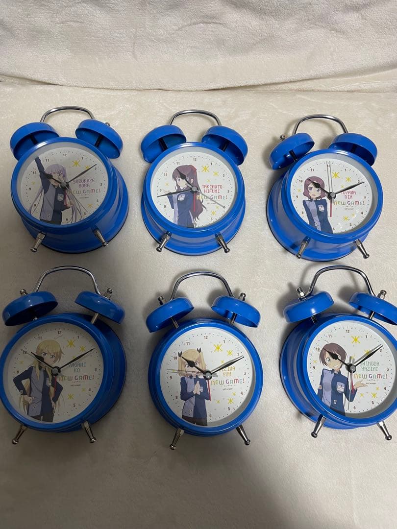 NEW GAME オリジナルボイス入り目覚まし時計