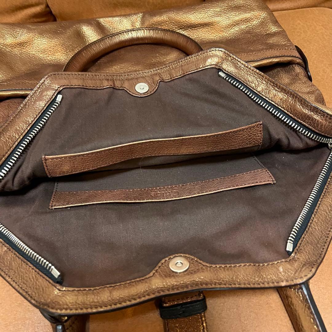 クロエ Chloé ハンドバッグ ブロンズ 7AS823