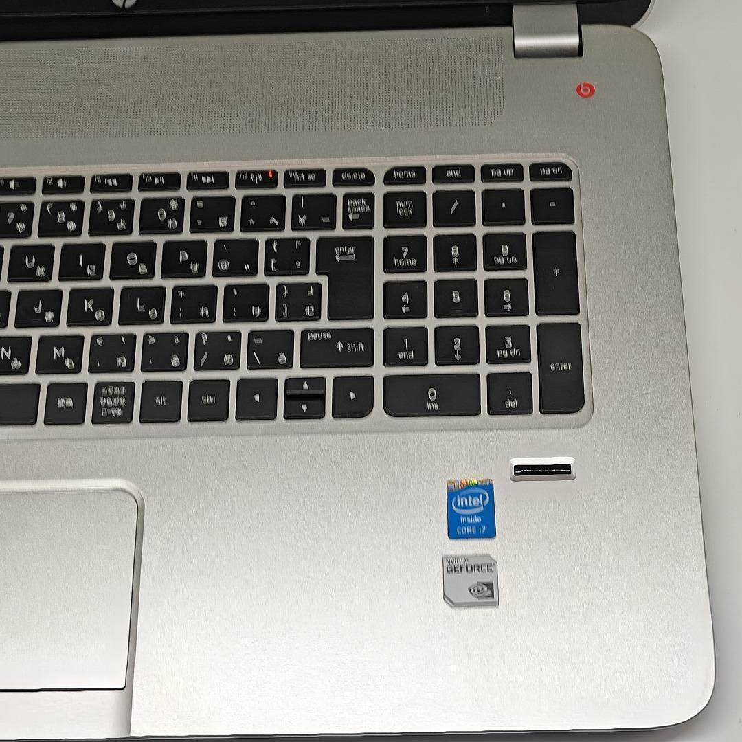 【HP】Envy 爆速i7 新品SSD1TB 16GB グラボ搭載ノートPC