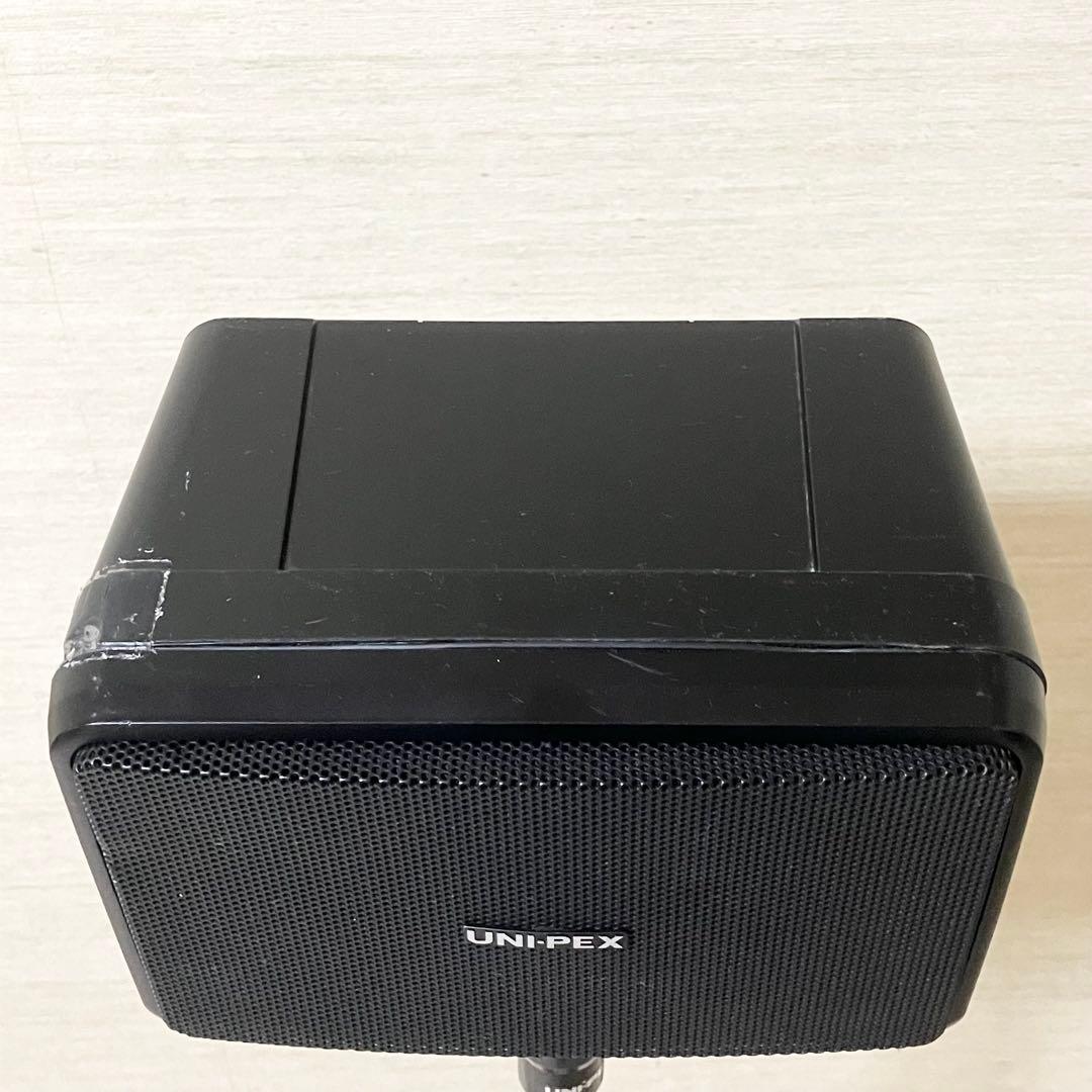 UNI-PEX EWS-50C ペアスピーカー　スタンド付き