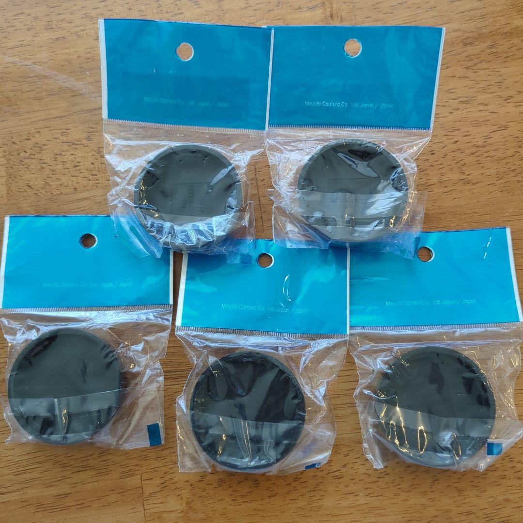 5コ入【新品・純正】 MINOLTA ミノルタ M-ROKKOR リアキャップ